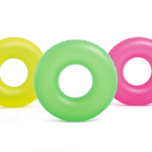 Intex zwemband 91cm 3 neon-kleuren