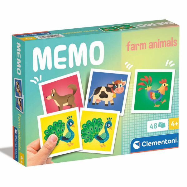 Clementoni Memo - Boerderij dieren