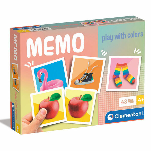 Clementoni Memo - Spelen met kleuren