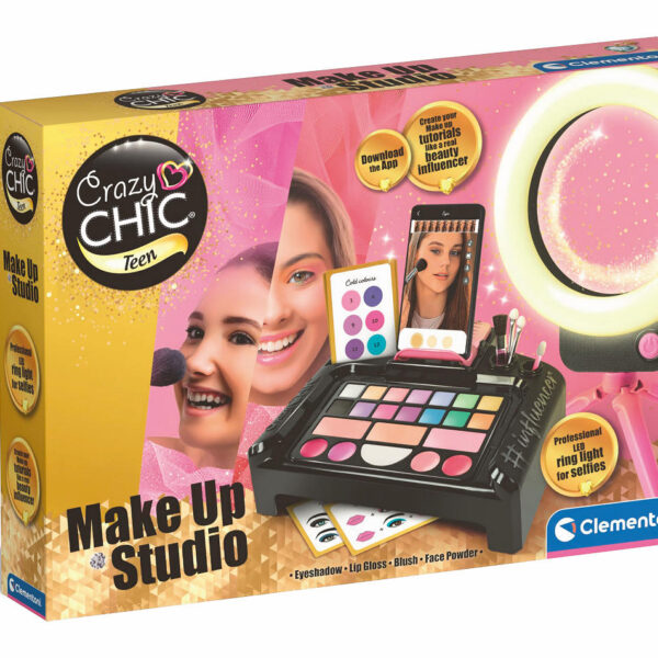 Clementoni Crazy Chic Teen- Influencer Make Up Studio