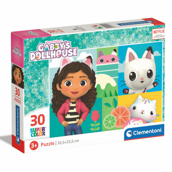 Clementoni Puzzel 30 stukjes Gabby´s Dollhouse