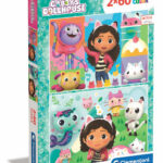 Clementoni Puzzel 2x60 stukjes Gabby´s Dollhouse