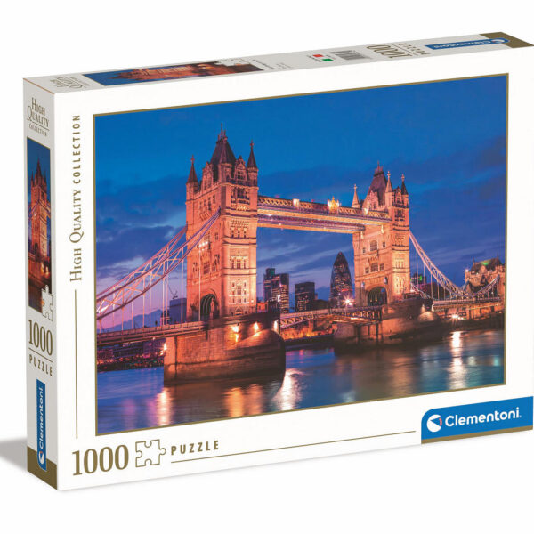 Clementoni Puzzel High Quality 1000 stukjes Tower Bridge at