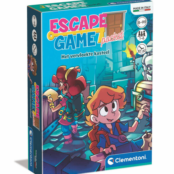 Clementoni Escape Game Pocket - Het vervloekte kasteel