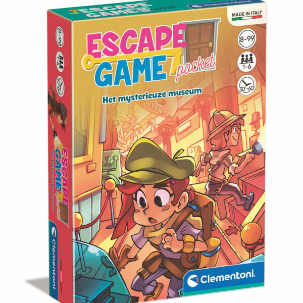 Clementoni Escape Game Pocket - Het mysterieuze museum