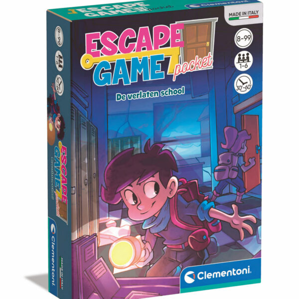 Clementoni Escape Game Pocket - De verlaten school