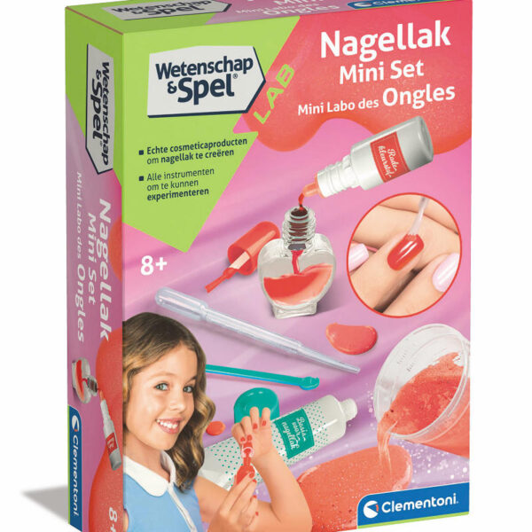 Clementoni Wetenschap en Spel Mini Nagellak set