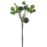 Kunstbloem tak Ficus Carica groen zijde 59cm