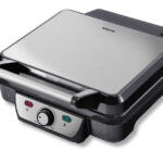 Inventum Contactgrill 1800W zwart/RVS