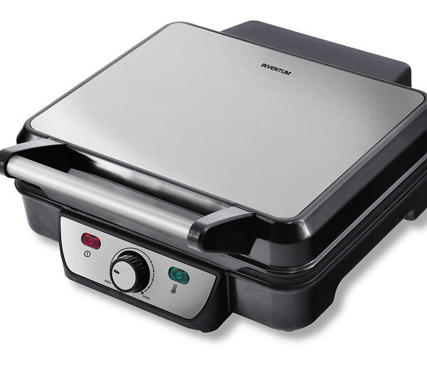 Inventum Contactgrill 1800W zwart/RVS