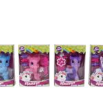 Unicorn figuur met accessoires en stickers 4ass 12cm