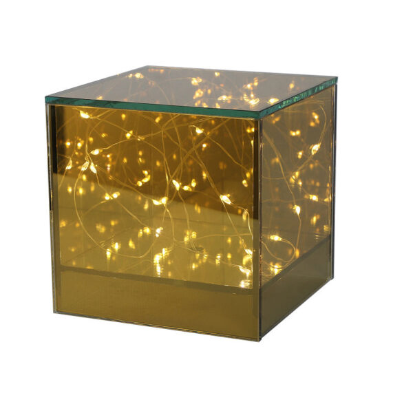 Countryfield Spiegelbox LED timer vk Elite M goud 12cm