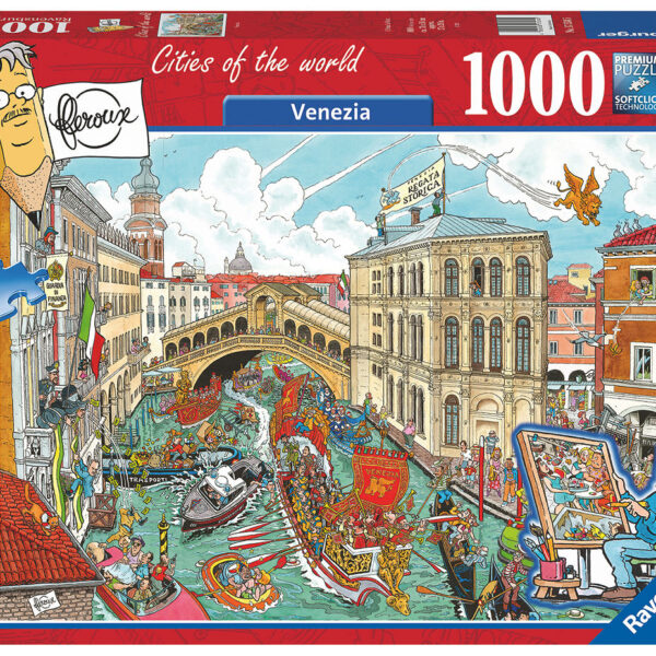 Puzzel 1000 stukjes Fleroux - Venetie