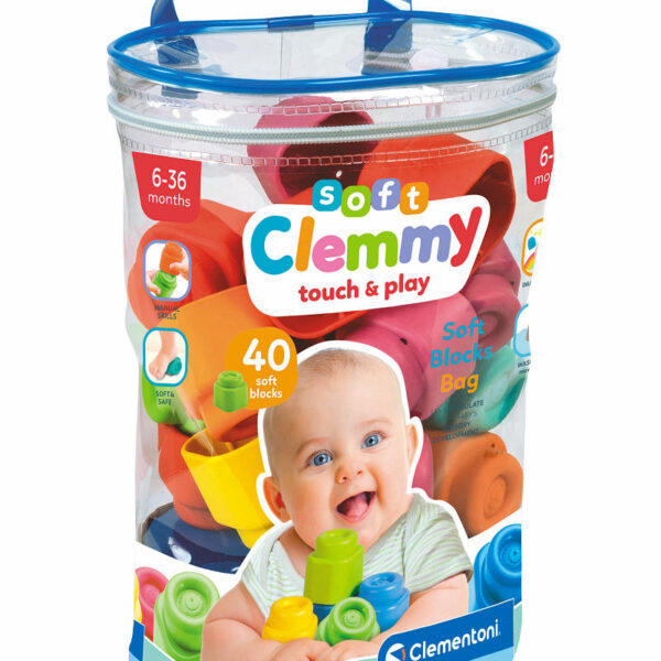 Clementoni Soft Clemmy set 48 blokken