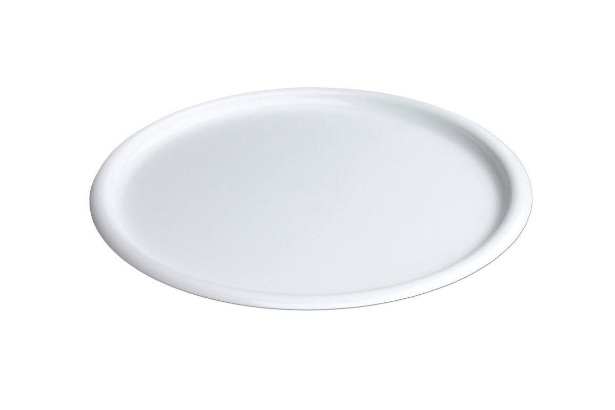 Dienblad rond 34cm - wit