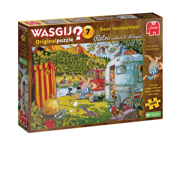 Puzzel 1000 st. Wasgij Retro Original 7 - Bereleuk Hier!