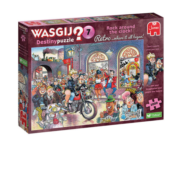 Puzzel 1000 st. Wasgij Retro Destiny 7 - Rock Around The Clo