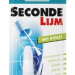 Bison secondelijm met kwast 5 g flacon kaart