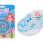 Zeemeermin putty met zeemeermin in opbergdoos