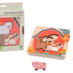 Joueco - Boerderij puzzel met lagen