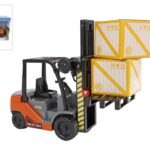 2-Play bulldozer frictie licht geluid +/- 36cm