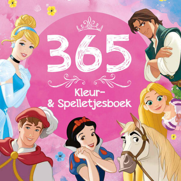 Walt Disney 365 Kleur en Spelletjesboek - Princess