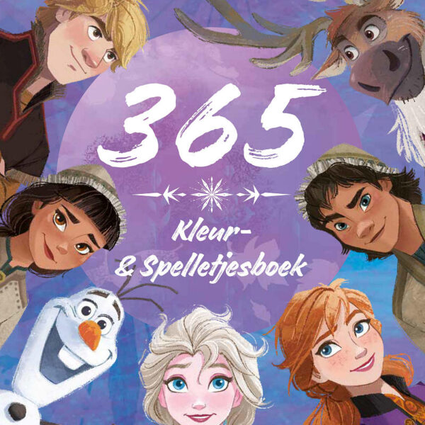 Walt Disney 365 Kleur en Spelletjesboek - Frozen