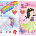 Kleurboek Glitter Color Pincess/Unicorn assortiment