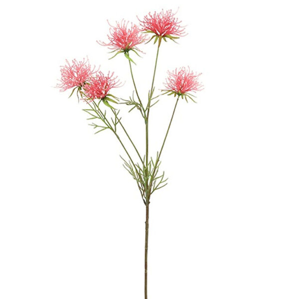 Countryfield Kunstbloem Hakea d.roze 75cm