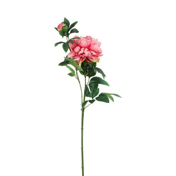 Countryfield Kunstbloem Paeonia S d.roze 68cm