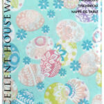 Tafelkleed Pasen Flanel 130x180cm