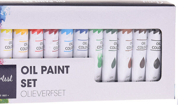 Olieverf set 10x12ml