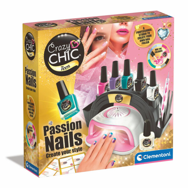 Clementoni Crazy Chic - Passion nails