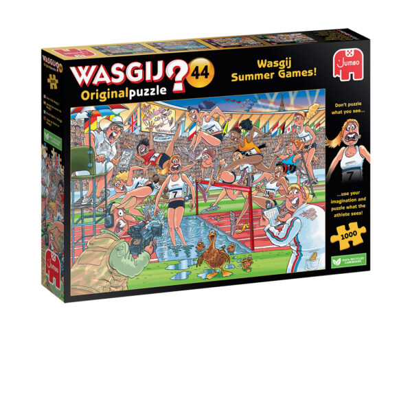 Puzzel 1000 st. Wasgij Original 44 - Zomerspelen!