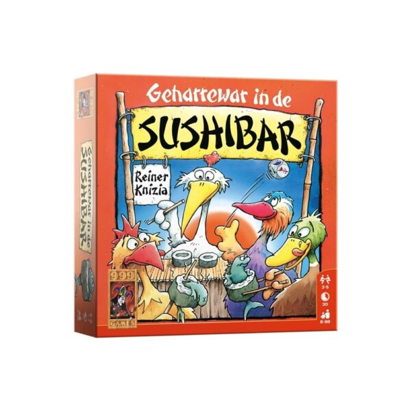 Geharrewar in de Sushibar