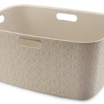 Curver Softex wasmand 45L - krijt wit