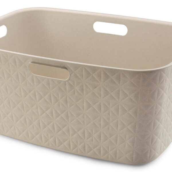 Curver Softex wasmand 45L - krijt wit