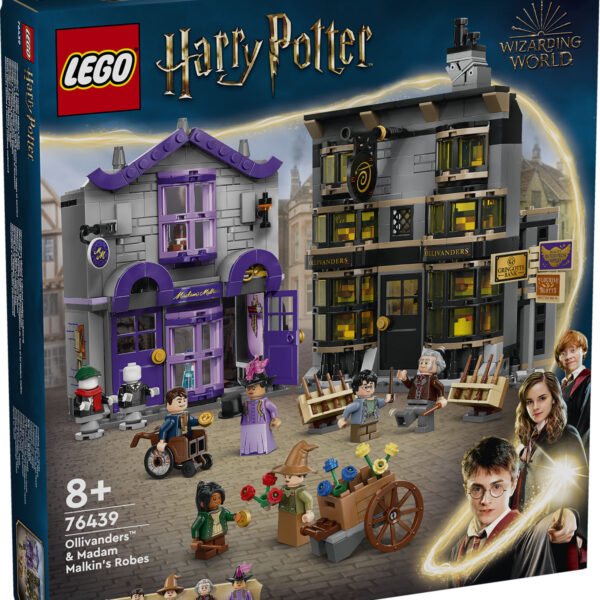 LEGO Harry Potter Olivanders en Madame Mallekins gewaden