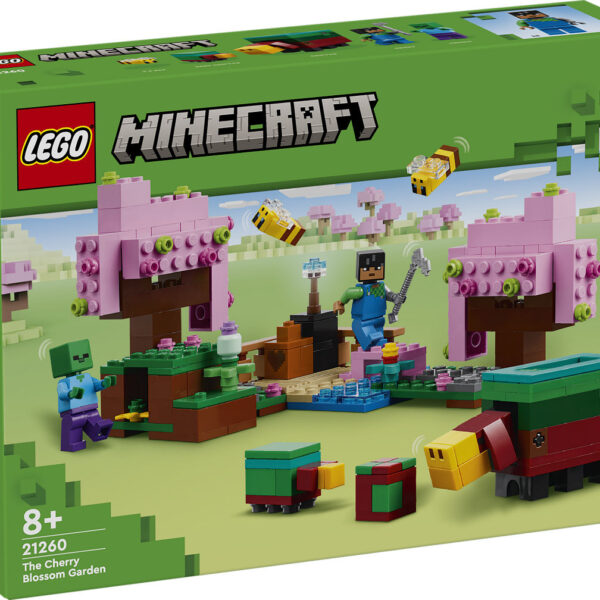 LEGO Minecraft De kersenbloesemtuin