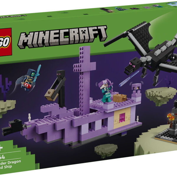 LEGO Minecraft De Enderdraak en het End-schip