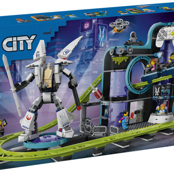 LEGO My City Achtbaan in Robotwereld
