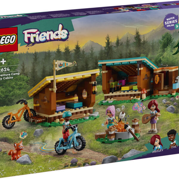 LEGO Friends Avonturenkamp knusse boshutten