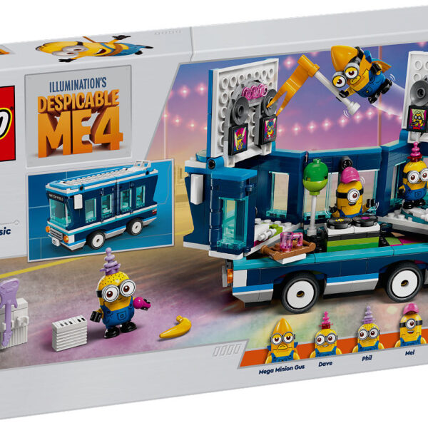 LEGO Despicable Me Muzikale feestbus van de Minions
