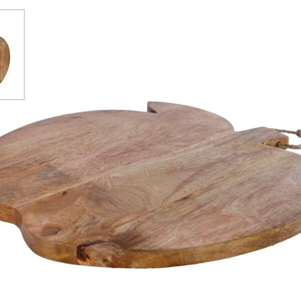 Borrelplank Apple naturel mango 45x16x1,5cm