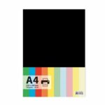 Papier A4 150gr 25 vel - zwart