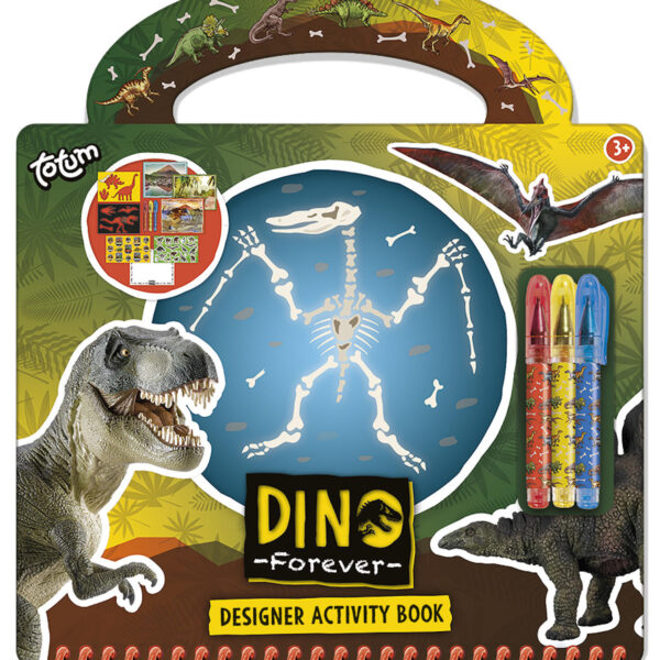 Totum Dino Designer Activity Book