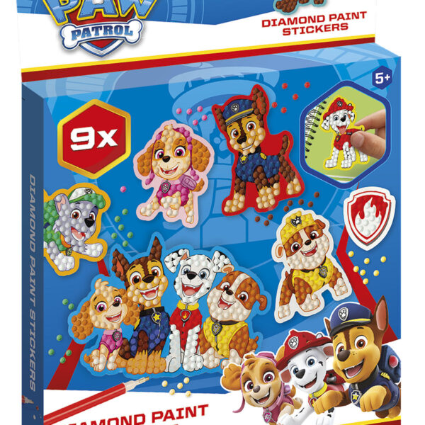 Totum Paw Patrol Diamond Paint Stickers