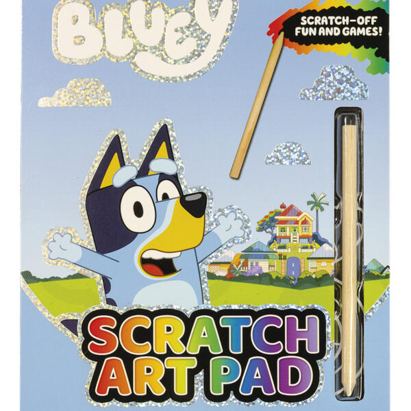 Totum Bluey Scratch Art Pad