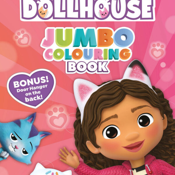 Totum Gabby's Dollhouse Jumbo Kleurboek
