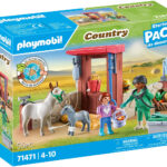 Playmobil Starter Packs Boerderij dierenarts met de ezels